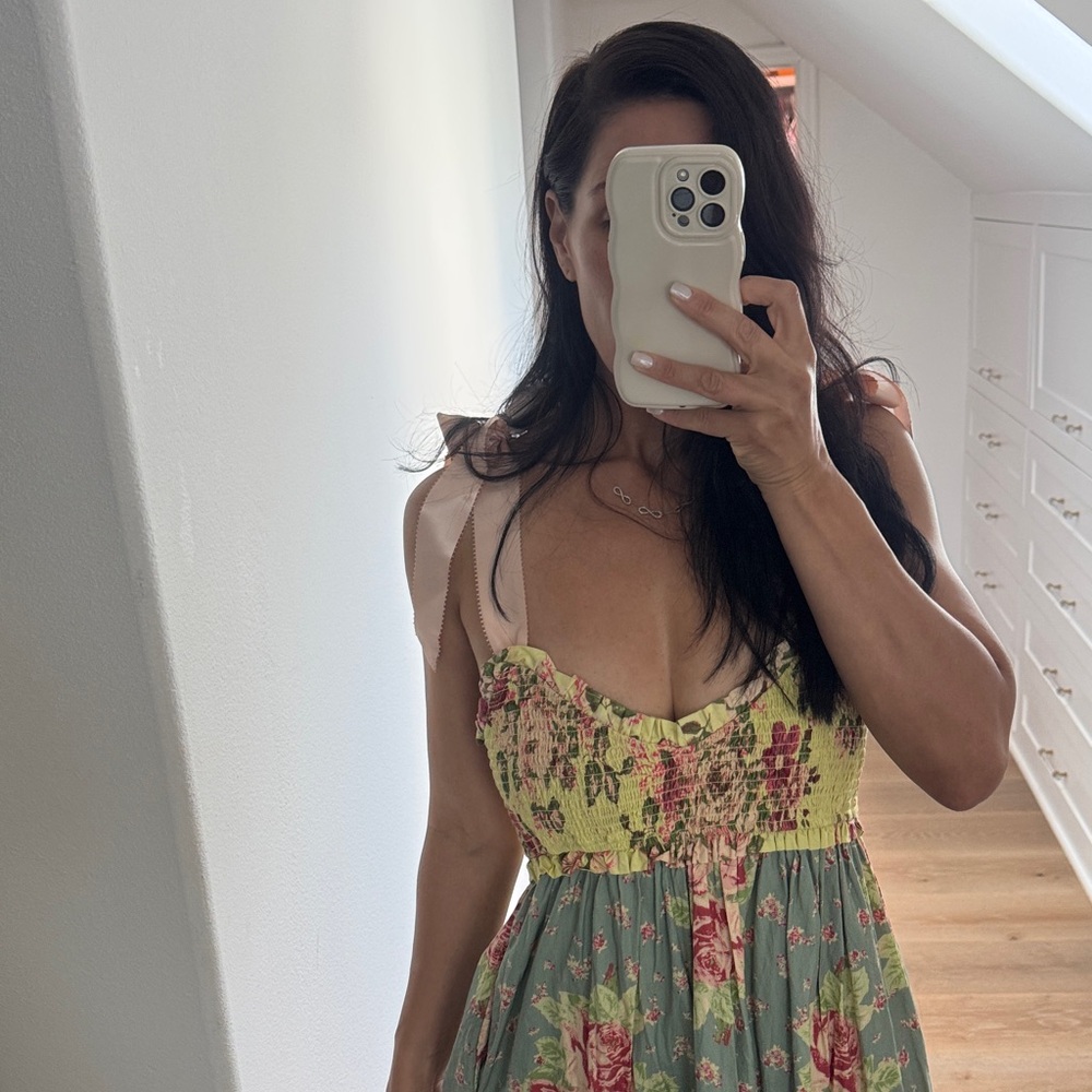 Free people Blue bell floral maxi NWT - Picture 3 of 7